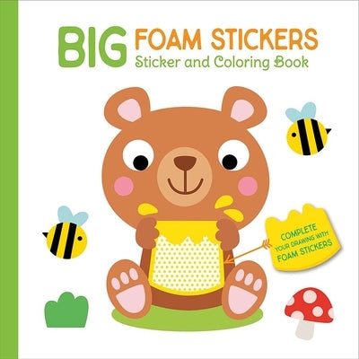 Big Foam Stickers: Sticker & Coloring Book (Bear & Friends) by Yoyo Books