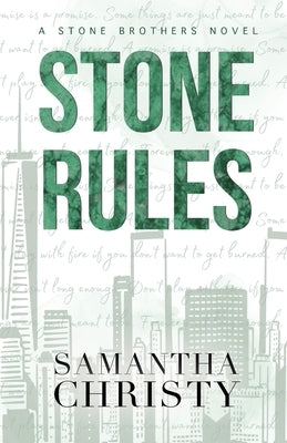Stone Rules by Christy, Samantha