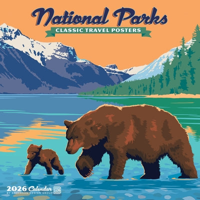 National Parks (Adg) 2026 7 X 7 Mini Wall Calendar by Anderson Design Group