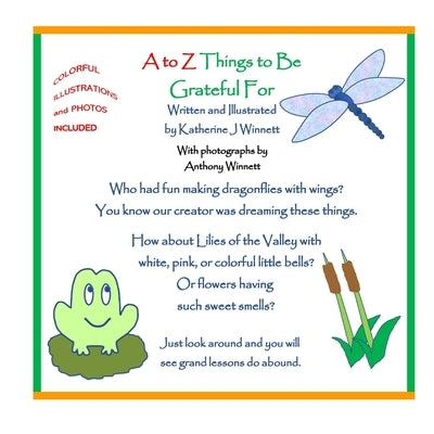 A to Z Things to Be Grateful For by Winnett, Anthony