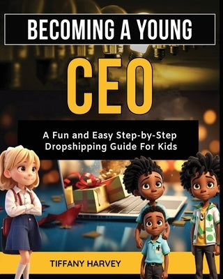 Becoming A Young CEO: A Fun and Easy Step-By-Step Dropshipping Guide for Kids by Harvey, Tiffany