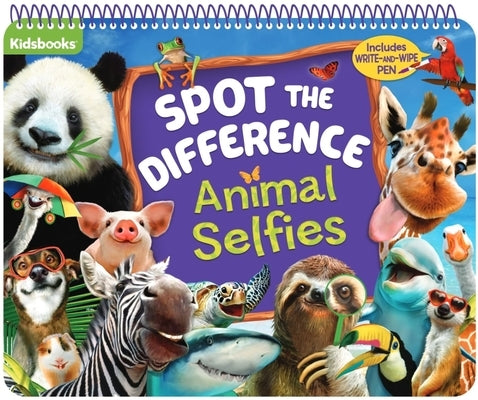 Animal Selfies Spot the Difference by Kidsbooks