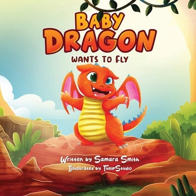 Baby Dragon Wants to Fly by Tullipstudio