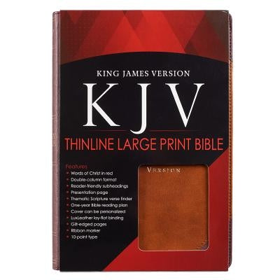 KJV LP Lux-Leather Brown Portfolio Design by
