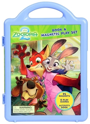 Zootopia 2: Book and Magnetic Play Set by Le, Dienesa