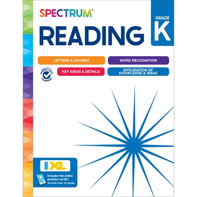 Spectrum Reading Workbook, Grade K by Spectrum