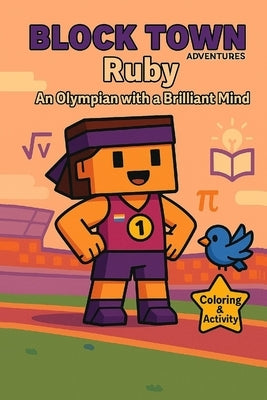 Ruby An Olympian with a Brilliant Mind: Coloring, Activity& comic book for kids - Fun coloring book Maze, Puzzles, Sharpens thinking - Games and adven by Esm, Maya