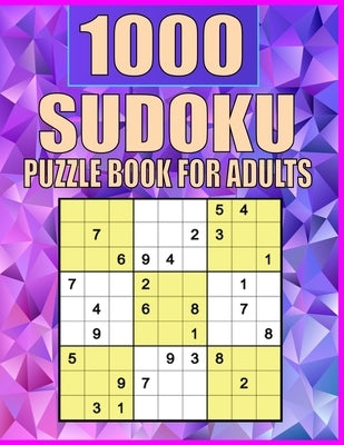 1000 Sudoku puzzle book For Adults: Hard level Sudoku for adults with1000 Sudoku Puzzles with Solution in a 8.5x11" book that's perfect for traveling. by Print House, Kr