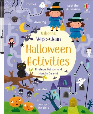 Wipe-Clean Halloween Activities: A Halloween Book for Children by Robson, Kirsteen