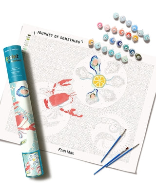 Dining on the Rocks Paint by Numbers Kit & Canvas - DIY Adult Craft Kit - Artist Designed by Something, Journey Of