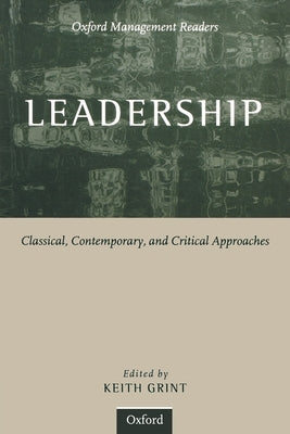 Oxford Management Readers by Grint, Keith