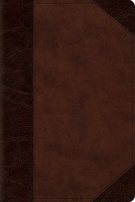 ESV Personal Reference Bible (Trutone, Brown/Walnut, Portfolio Design) by