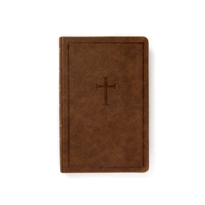 KJV Personal Size Bible, Brown Leathertouch by Csb Bibles by Holman
