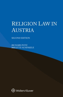 Religion Law in Austria by Potz, Richard