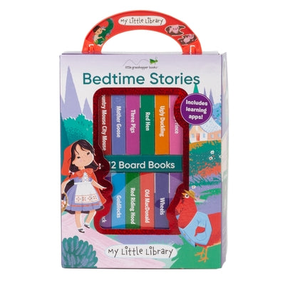 My Little Library: Bedtime Stories (12 Board Books) by Little Grasshopper Books