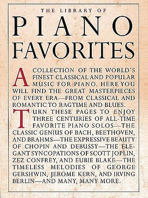Library of Piano Favorites by Hal Leonard Corp