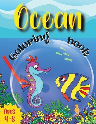 Ocean Coloring Book: Great Gift for Boys & Girls, Ages 4-8 by Tudor