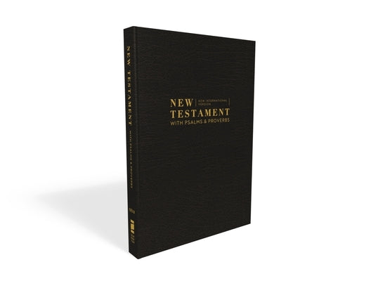 Niv, New Testament with Psalms and Proverbs, Pocket-Sized, Paperback, Black, Comfort Print by Zondervan