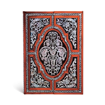 Paperblanks Mother-Of-Pearl Exotic Marquetry Hardcover MIDI Unlined Wrap Closure 144 Pg 120 GSM by Paperblanks