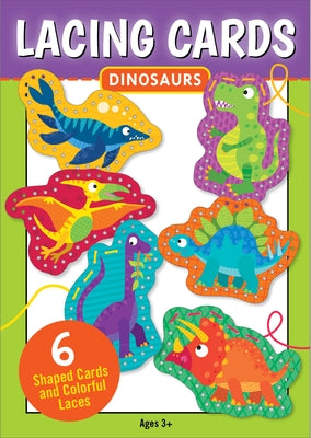 Dinosaurs Lacing Cards (Set of 6 Cards) by