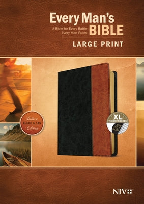 Every Man's Bible NIV, Large Print, Tutone by Arterburn, Stephen