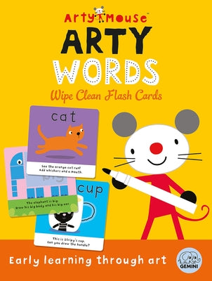Arty Mouse Words Wipe Clean Flash Cards by Gale, Robyn