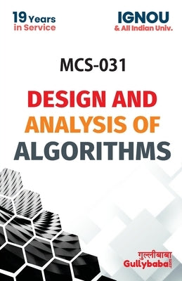 MCS-031 Design And Analysis Of Algorithm by Sharma, Vimal Kumar