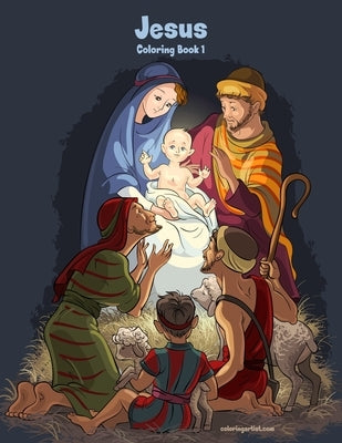 Jesus Coloring Book 1 by Snels, Nick