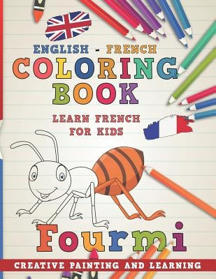 Coloring Book: English - French I Learn French for Kids I Creative painting and learning. by Nerdmediaen
