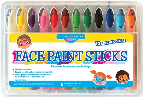 Studio Series Junior Face Paint Sticks (Set of 12) by