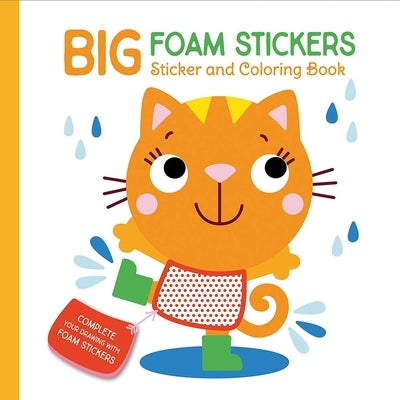 Big Foam Stickers: Sticker & Coloring Book (Cat & Friends) by Yoyo Books