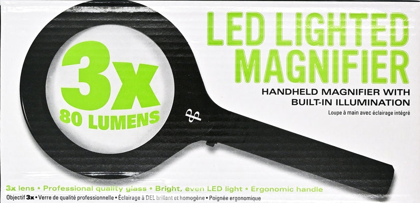 Handheld Led Lighted Magnifier by