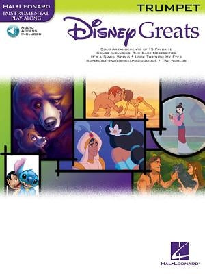 Disney Greats for Trumpet Instrumental Play-Along Book/Online Audio by Hal Leonard Corp