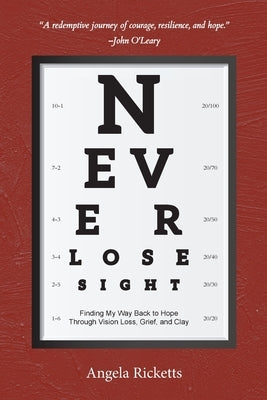 Never Lose Sight: Finding My Way Back to Hope Through Vision Loss, Grief, and Clay by Ricketts, Angela