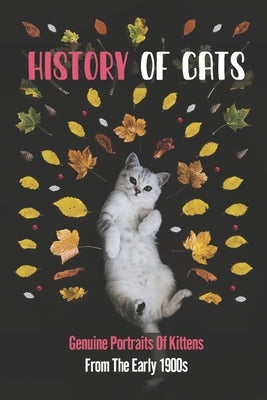 History Of Cats: Genuine Portraits Of Kittens From The Early 1900s: Cats In Dresses by Messervy, Chester