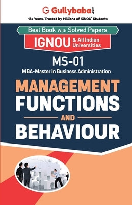 MS-01 Management Functions and Behaviour by , Saini A. K.