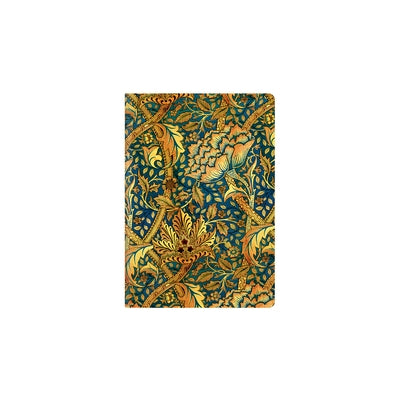 Morris Windrush A6 Lined Softcover Cahier, 80pg, 100gsm by Paperblanks (William Morris) by Paperblanks