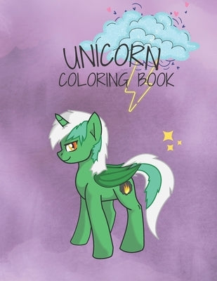 Unicorn Coloring Book: For Kids Ages 4-9/ drawing for young kids by Bee, Leonie Fly