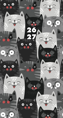 Purrfect 2-Year 2026-27 3.5 X 6.5 Monthly Pocket Planner by Willow Creek Press