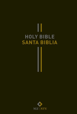 Bilingual Bible / Biblia Bilingüe Nlt/Ntv (Hardcover, Black) by Tyndale