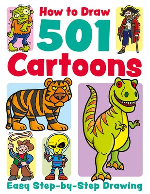 How to Draw 501 Cartoons by Lambert, Nat