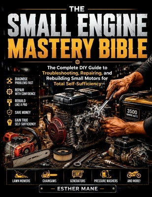 The Small Engine Mastery Bible: The Complete DIY Guide to Troubleshooting, Repairing, and Rebuilding Small Motors for Total Self-Sufficiency by Mane, Esther