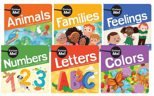 Curious Me!(tm) Board Books Complete Series 6-Book Set by Multiple Authors