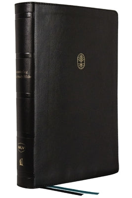 Nkjv, Encountering God Study Bible, Leathersoft, Black, Red Letter, Thumb Indexed, Comfort Print: Insights from Blackaby Ministries on Living Our Fait by Blackaby, Henry
