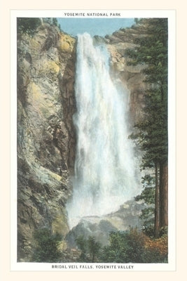 The Vintage Journal Bridal Veil Falls, Yosemite National Park, California by Found Image Press