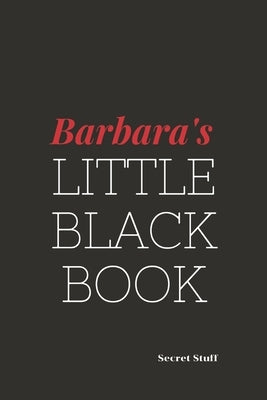 Barbara's Little Black Book: Barbara's Little Black Book by Jenkinson, Graeme