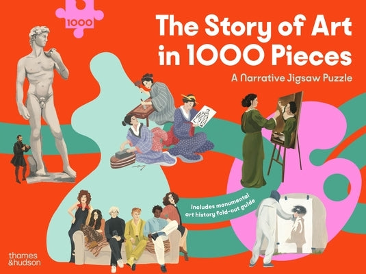 The Story of Art in 1000 Pieces: A Narrative Jigsaw Puzzle by Hodge, Susie