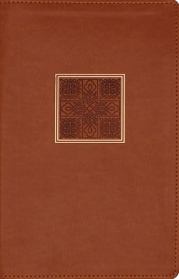 Nasb, Personal Size Bible, Large Print, Leathersoft, Brown, Red Letter, 1995 Text, Comfort Print by Zondervan