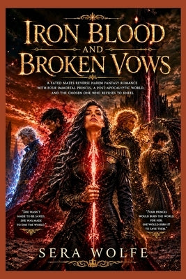Iron Blood and Broken Vows: A Fated Mates Reverse Harem Fantasy Romance with Four Immortal Princes, a Post-Apocalyptic World, and the Chosen One Who R by Wolfe, Sera