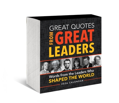 2026 Great Quotes from Great Leaders Boxed Calendar by Sourcebooks